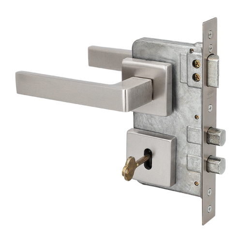 Cerradura con manilla línea TECHNA / Dormitorio