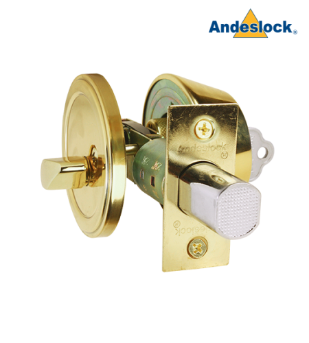 Cerrojo de Seguridad con seguro interior / cilindro exterior Andeslock