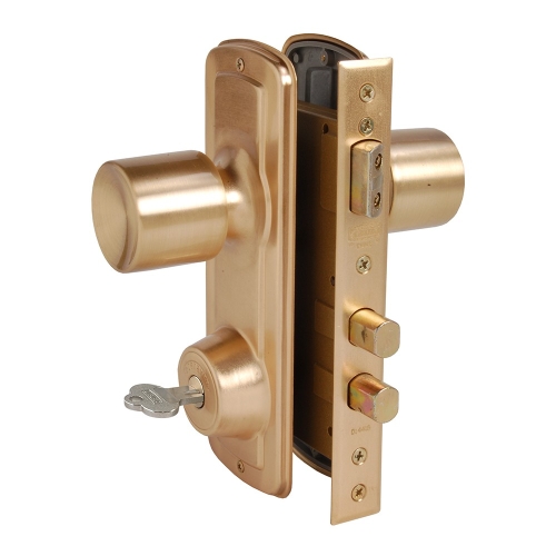 Cerradura Acceso Principal. Pomo interior y exterior libre 